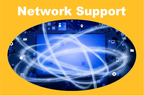 LAN、WANのネットワーク構築・運用サポート